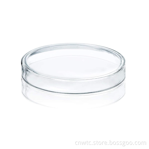 Lab High-Quality Borosilicate Glass Bacterial Culture Dishes and Petri Dishes with Lids in Various Sizes (60mm, 90mm, 100mm)